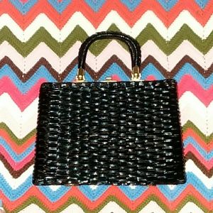 1950s whicker purse